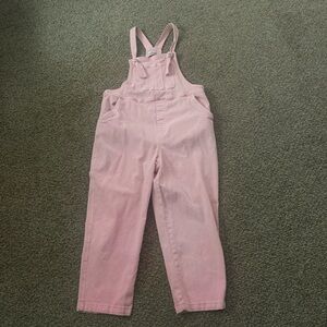 Zenana Outfitters Pink Straight Leg Overalls
